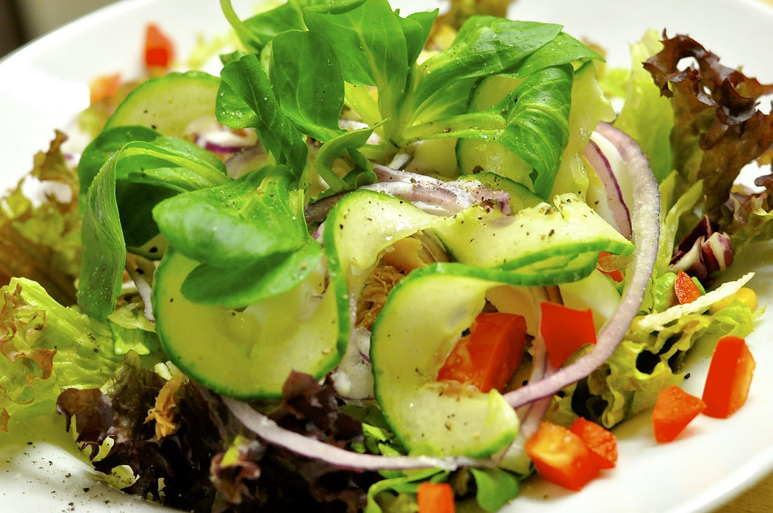Ein leichter Sommersalat mit dem gewissen Etwas